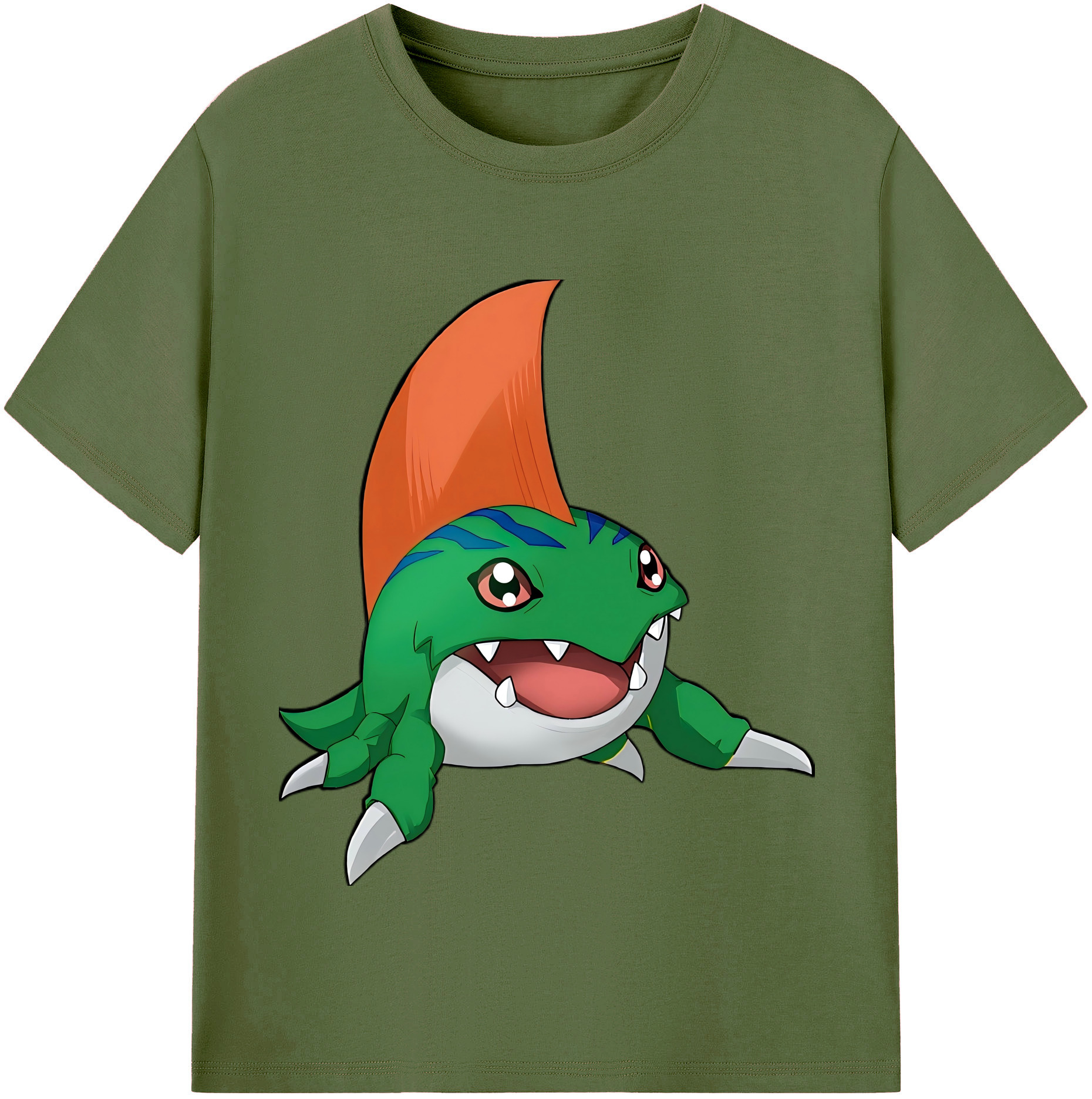 （画像用） Digimon デジタルモンスター/デジモン 綿100％半袖Tシャツ（フロントプリント）